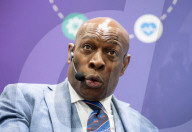 Frank Bruno at the Business Innovation Exp and Corporate Wellbeing Expo at Excel, London, UK. 