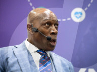 Frank Bruno at the Business Innovation Exp and Corporate Wellbeing Expo at Excel, London, UK. 