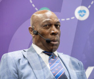 Frank Bruno at the Business Innovation Exp and Corporate Wellbeing Expo at Excel, London, UK. 