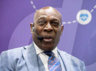 Frank Bruno at the Business Innovation Exp and Corporate Wellbeing Expo at Excel, London, UK. 