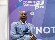 Frank Bruno at the Business Innovation Exp and Corporate Wellbeing Expo at Excel, London, UK. 