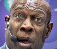 Frank Bruno at the Business Innovation Exp and Corporate Wellbeing Expo at Excel, London, UK. 