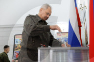 Voting for Russia's presidential election