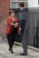 Jeremy Hunt UK Chancellor of the Exchequer Chancellor Jeremy Hunt meets with Kristalina Georgieva