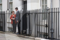 Jeremy Hunt UK Chancellor of the Exchequer Chancellor Jeremy Hunt meets with Kristalina Georgieva