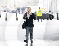 Guests arrive for Sunday with Laura Kuenssberg at the BBC, Broadcasting House, London, UK.