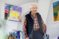 David Hampton on painting and memorising poetry at 97: 'Anyone creative is more likely to live longer'