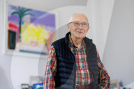 David Hampton on painting and memorising poetry at 97: 'Anyone creative is more likely to live longer'