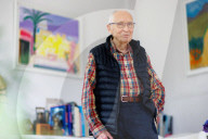 David Hampton on painting and memorising poetry at 97: 'Anyone creative is more likely to live longer'
