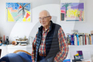 David Hampton on painting and memorising poetry at 97: 'Anyone creative is more likely to live longer'