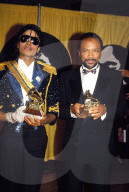 QUINCY JONES AND MICHAEL JACKSON in 1984. © Roger Karnbad/ZUMA - DALLE