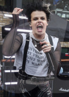 YUNGBLUD at the Camden Market in Camden, London