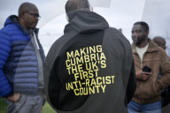 'We want justice': parents protest after Carlisle schoolboy racially abused