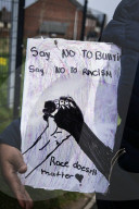 'We want justice': parents protest after Carlisle schoolboy racially abused