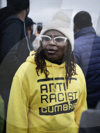 'We want justice': parents protest after Carlisle schoolboy racially abused