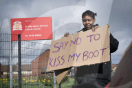 'We want justice': parents protest after Carlisle schoolboy racially abused