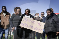 'We want justice': parents protest after Carlisle schoolboy racially abused