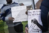 'We want justice': parents protest after Carlisle schoolboy racially abused