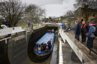 UK's steepest lock flight marks 250th birthday amid canal funding fears