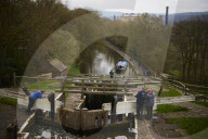 UK's steepest lock flight marks 250th birthday amid canal funding fears