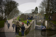 UK's steepest lock flight marks 250th birthday amid canal funding fears
