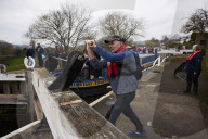 UK's steepest lock flight marks 250th birthday amid canal funding fears