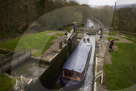 UK's steepest lock flight marks 250th birthday amid canal funding fears