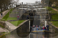UK's steepest lock flight marks 250th birthday amid canal funding fears