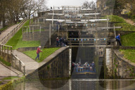 UK's steepest lock flight marks 250th birthday amid canal funding fears