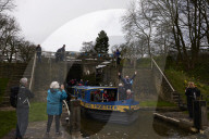 UK's steepest lock flight marks 250th birthday amid canal funding fears