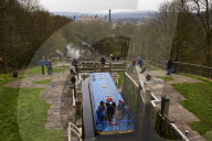 UK's steepest lock flight marks 250th birthday amid canal funding fears