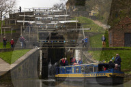 UK's steepest lock flight marks 250th birthday amid canal funding fears