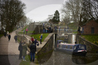 UK's steepest lock flight marks 250th birthday amid canal funding fears