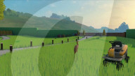 Virtual reality lawn mowing game is a cut above the rest