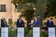 Foreign Secretary David Cameron and Defence Secretary Grant Shapps visit Australia