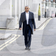 Sadiq Khan, Labour’s Mayor of London,  launches a poster campaign in London, UK. 