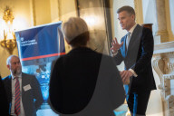 Transport Secretary Mark Harper hosts an autonomous vehicles reception
