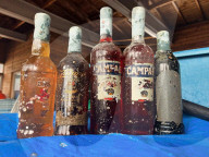 Ocean floor wine and spirits cellar