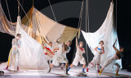 Sydney Dance Company’s ‘Ascent ‘ a mixed programme at the Linbury Theatre. Royal Opera House, Covent Garden, London, Great Britain