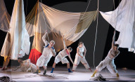 Sydney Dance Company’s ‘Ascent ‘ a mixed programme at the Linbury Theatre. Royal Opera House, Covent Garden, London, Great Britain