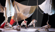 Sydney Dance Company’s ‘Ascent ‘ a mixed programme at the Linbury Theatre. Royal Opera House, Covent Garden, London, Great Britain