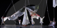 Sydney Dance Company’s ‘Ascent ‘ a mixed programme at the Linbury Theatre. Royal Opera House, Covent Garden, London, Great Britain