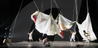 Sydney Dance Company’s ‘Ascent ‘ a mixed programme at the Linbury Theatre. Royal Opera House, Covent Garden, London, Great Britain