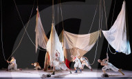Sydney Dance Company’s ‘Ascent ‘ a mixed programme at the Linbury Theatre. Royal Opera House, Covent Garden, London, Great Britain