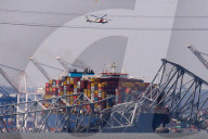 NEWS - Einsturz einer Brücke in Baltimore nach Zusammenstoss mit einem Frachtschiff