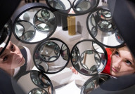 Enzo Mari - Retrospective spanning Enzo Mari’s 60-year career.exhibition at the Design Museum, London, UK.