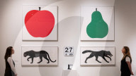 Enzo Mari - Retrospective spanning Enzo Mari’s 60-year career.exhibition at the Design Museum, London, UK.