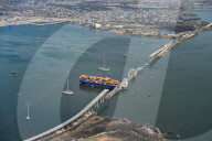 NEWS - Einsturz einer Brücke in Baltimore nach Zusammenstoss mit einem Frachtschiff