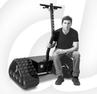 Off-road e-scooter for industry and military