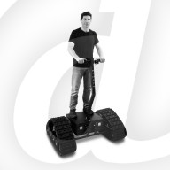 Off-road e-scooter for industry and military
